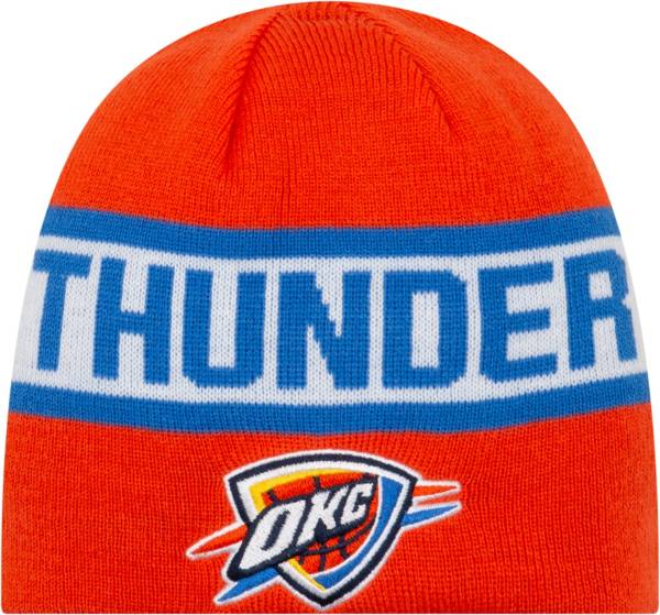 New Era Men's Oklahoma City Thunder Reversible Sports Knit Hat