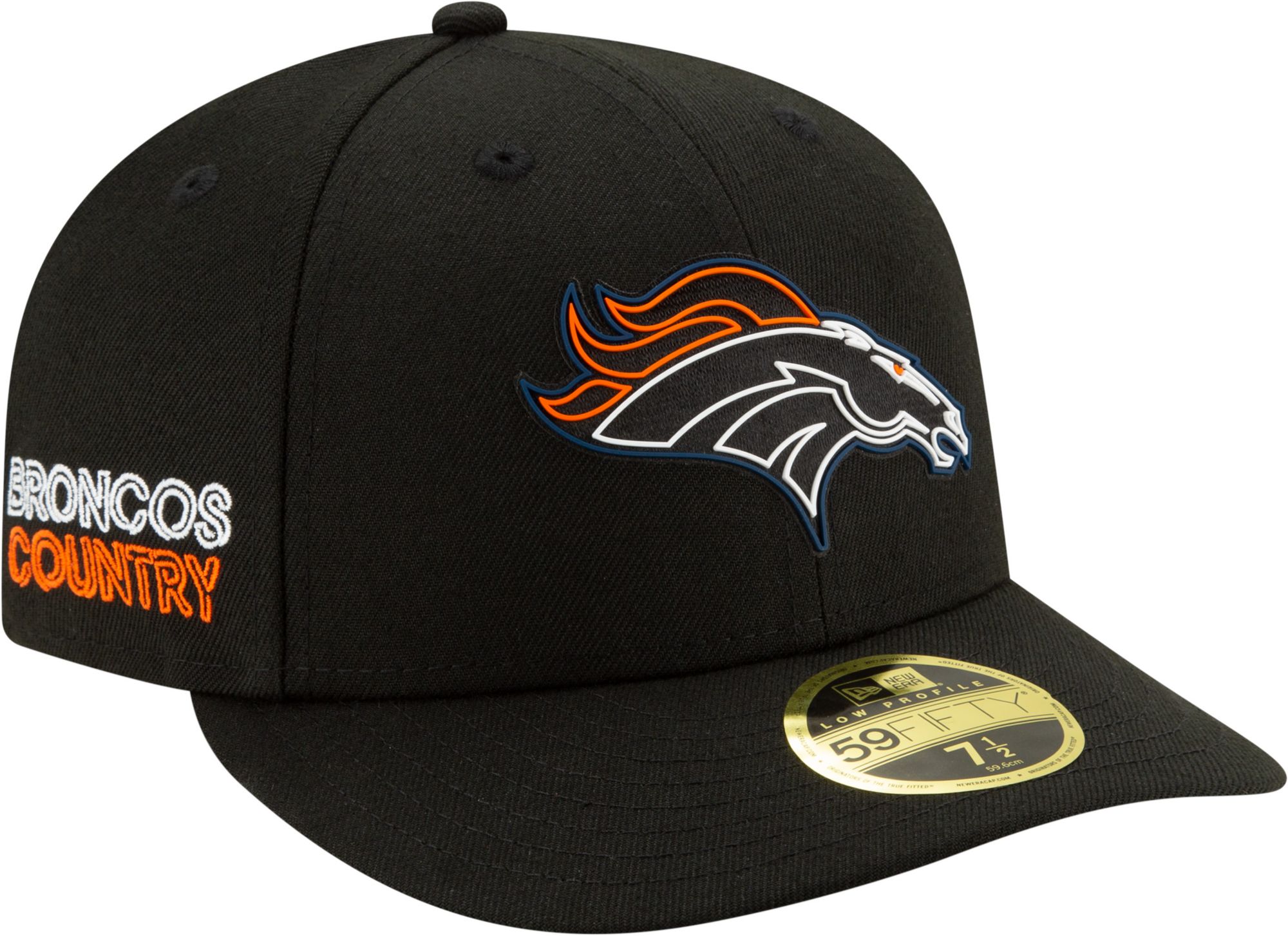 denver broncos fitted hat