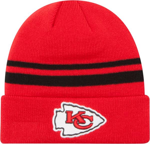 1103 Unisex NFL Team Apparel KANSAS CITY CHIEFS Winter Hat Beanie RED $19.99