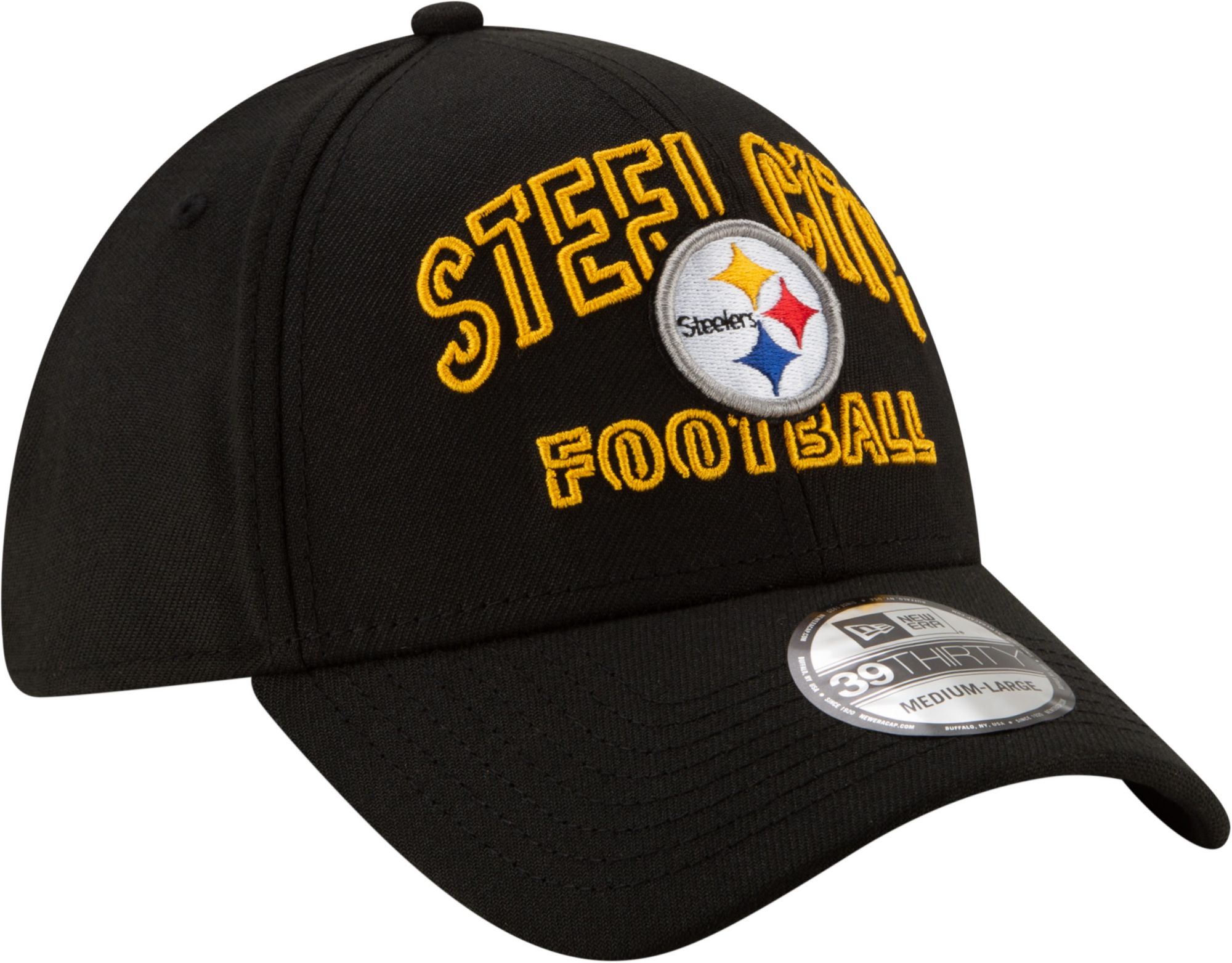 black on black steelers hat