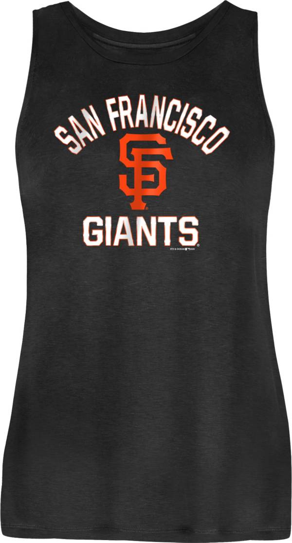 New Era Women's San Francisco Giants Black Poly Rayon Tank Top