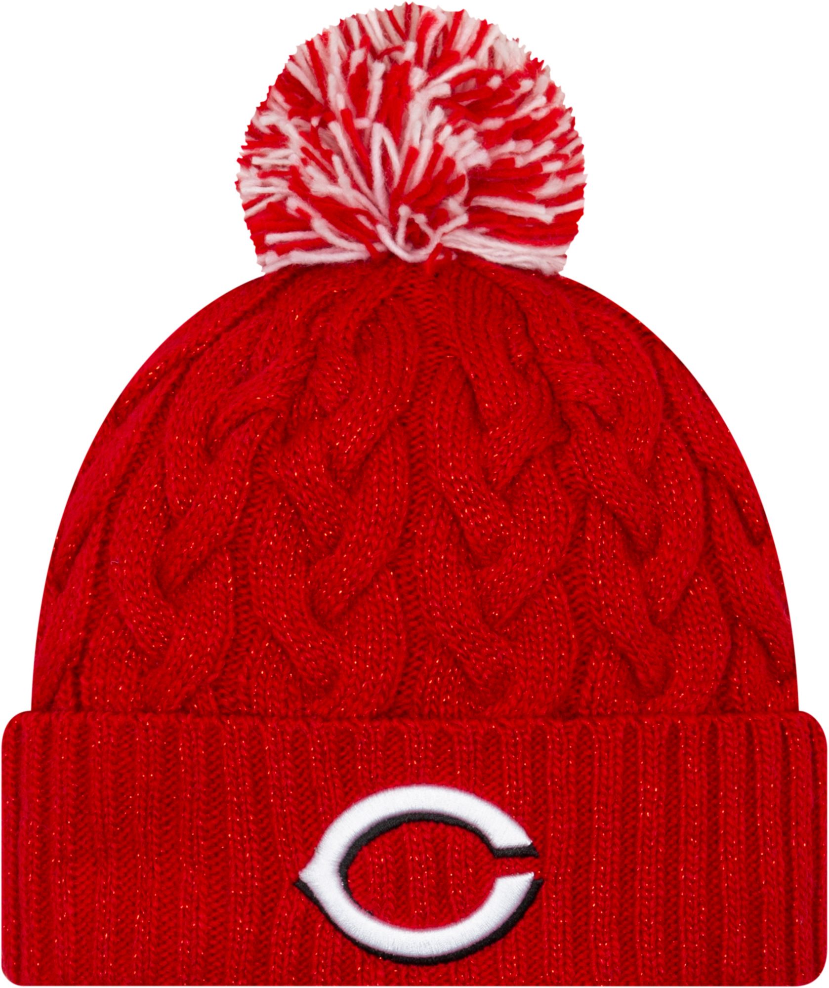 cincinnati reds knit hat