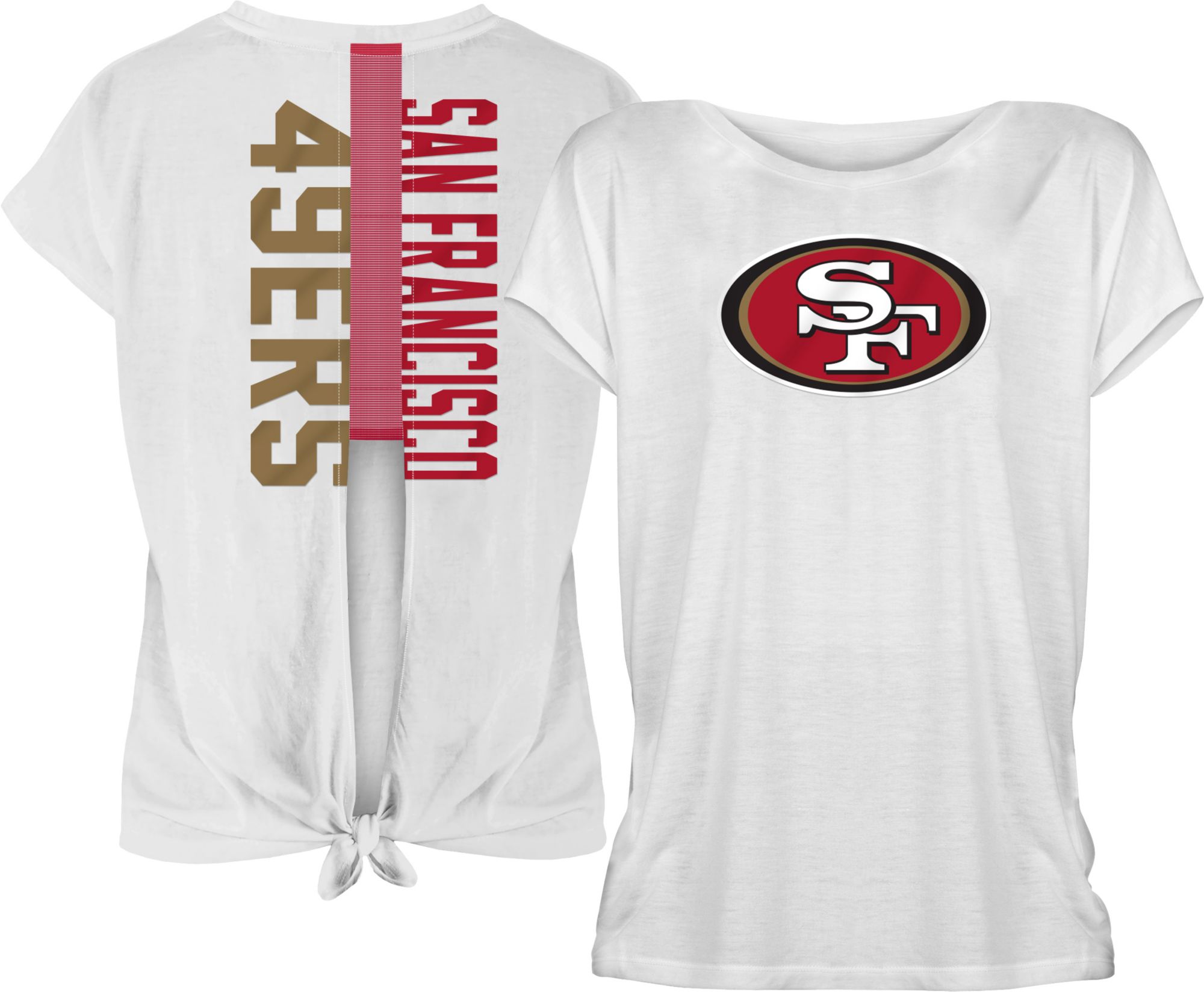 white 49ers shirt