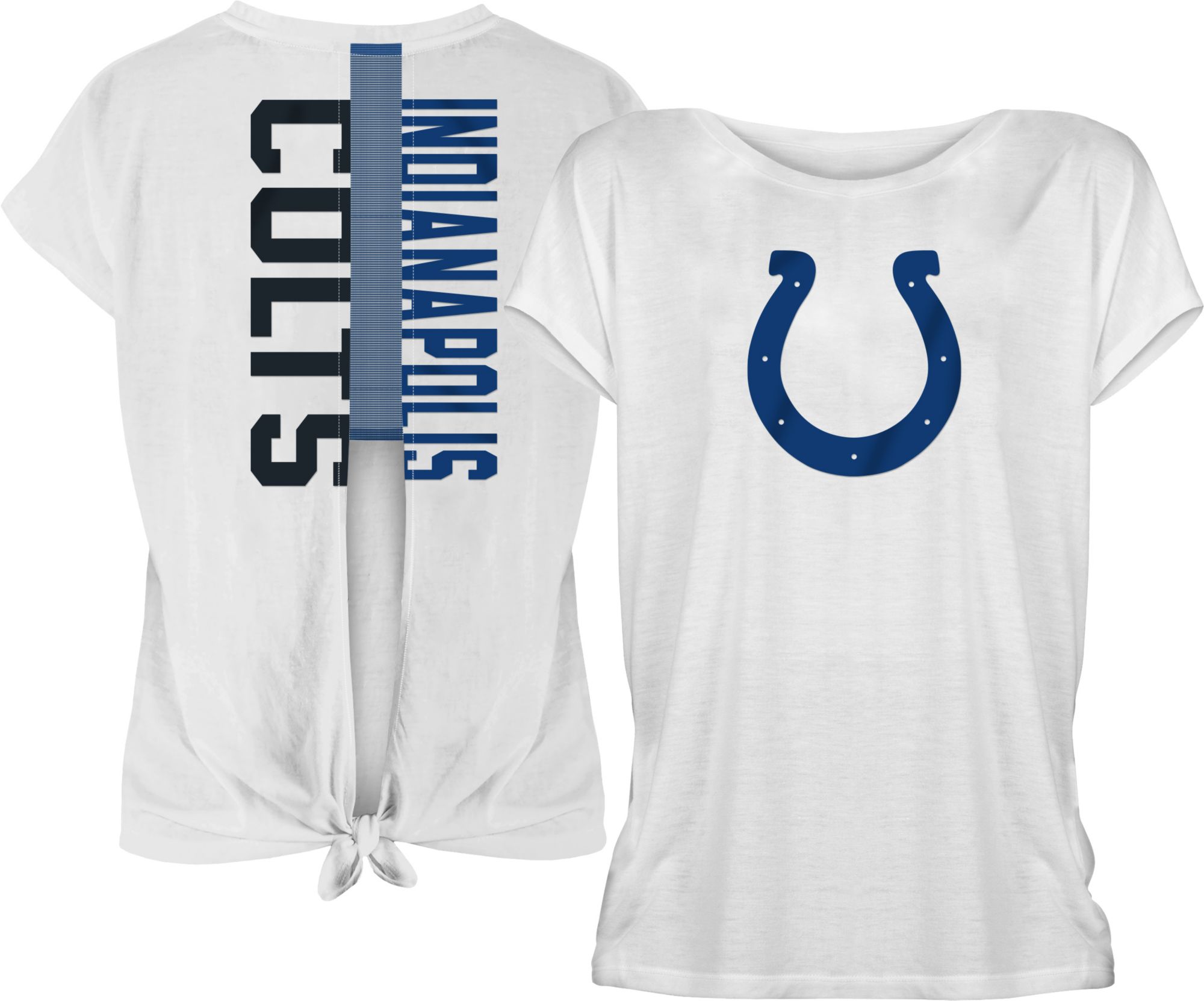 Fanatics Branded Women's Plus Size Jonathan Taylor Royal Indianapolis Colts Name Number V-Neck T-Shirt - Royal Blue