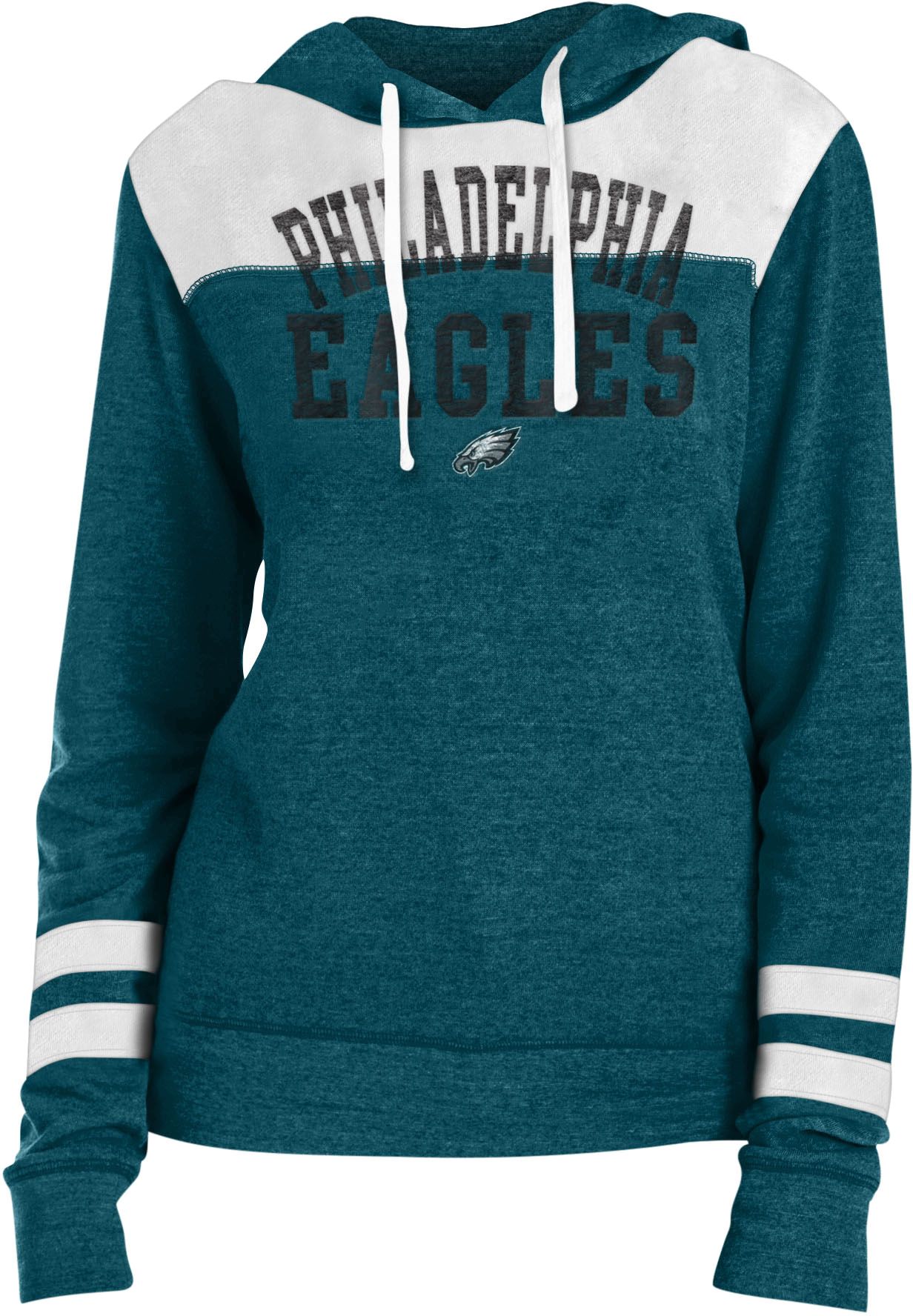 women's philadelphia eagles zip up hoodie