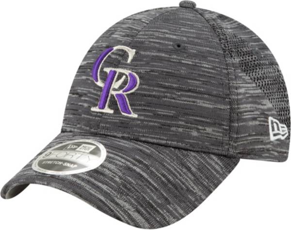 New Era Youth Colorado Rockies Gray 9Forty Shadow Neo Adjustable Hat