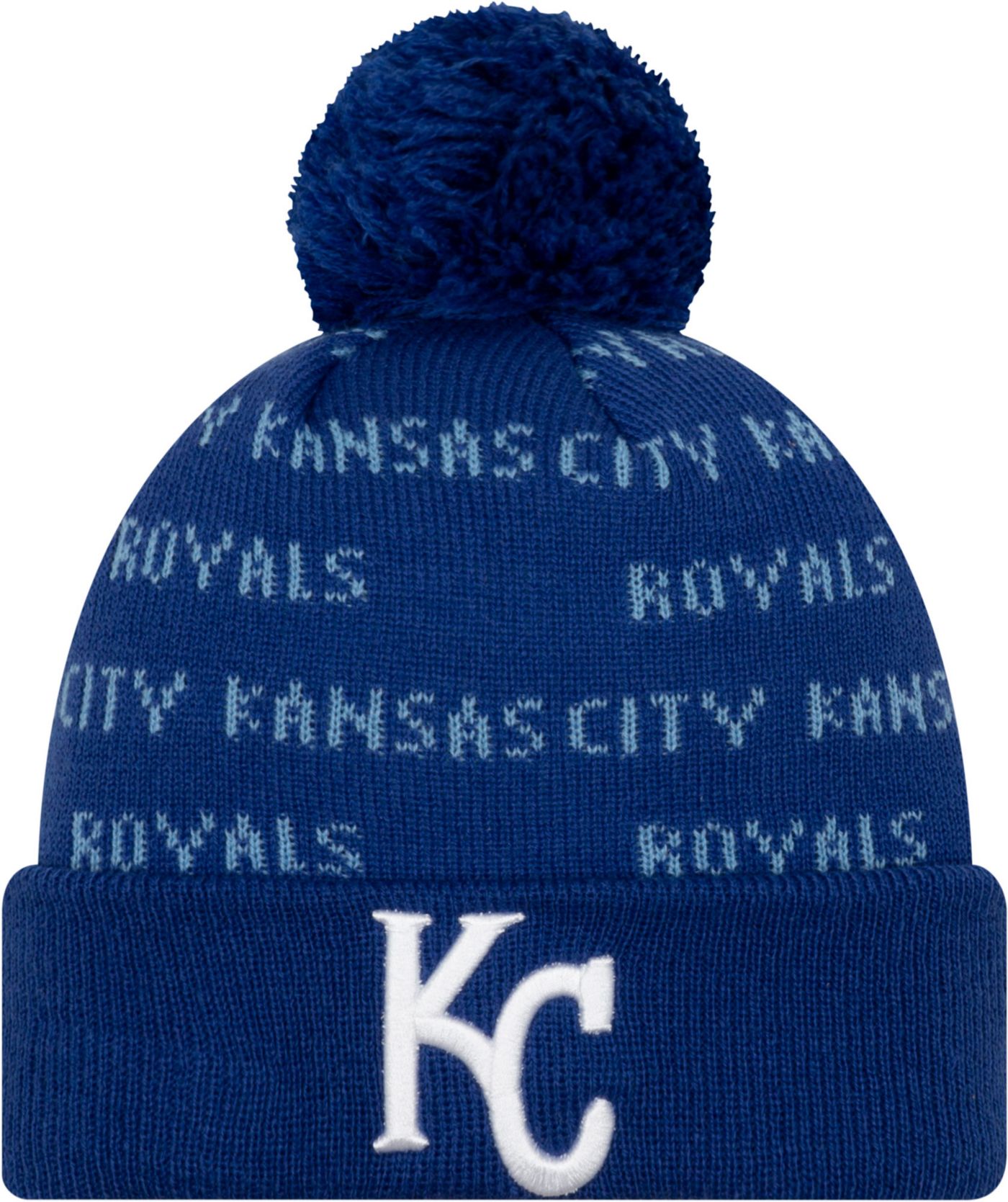 New Era Youth Kansas City Royals Repeat Knit Hat 1