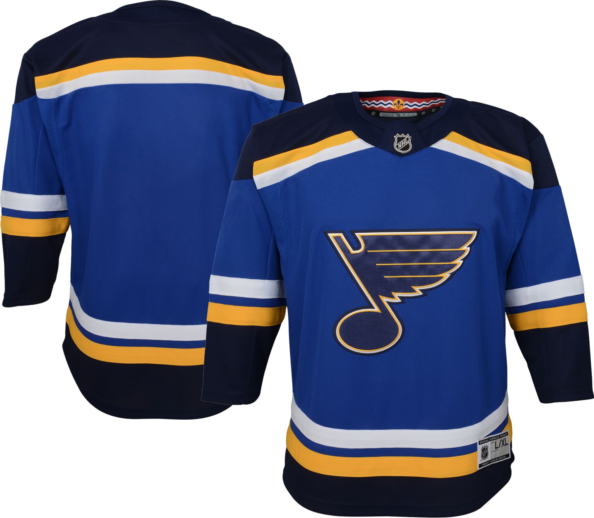 youth blues jersey
