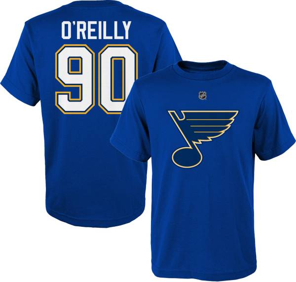 Youth Ryan O'Reilly Blue St. Louis Blues Player Name & Number T-Shirt