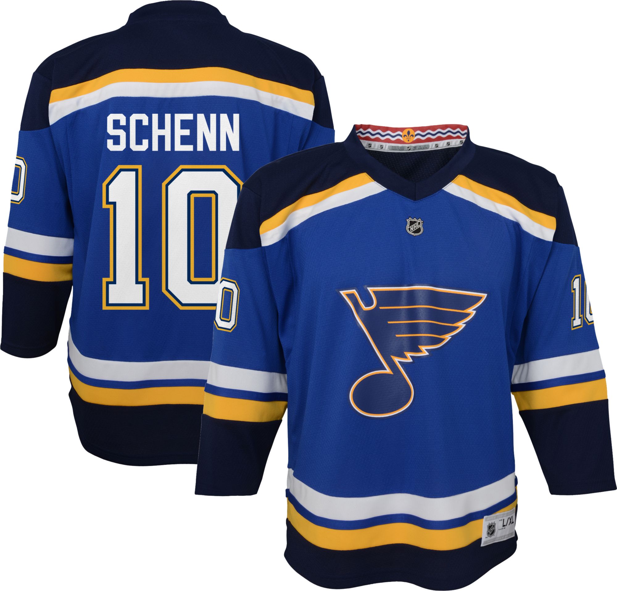 blues home jersey