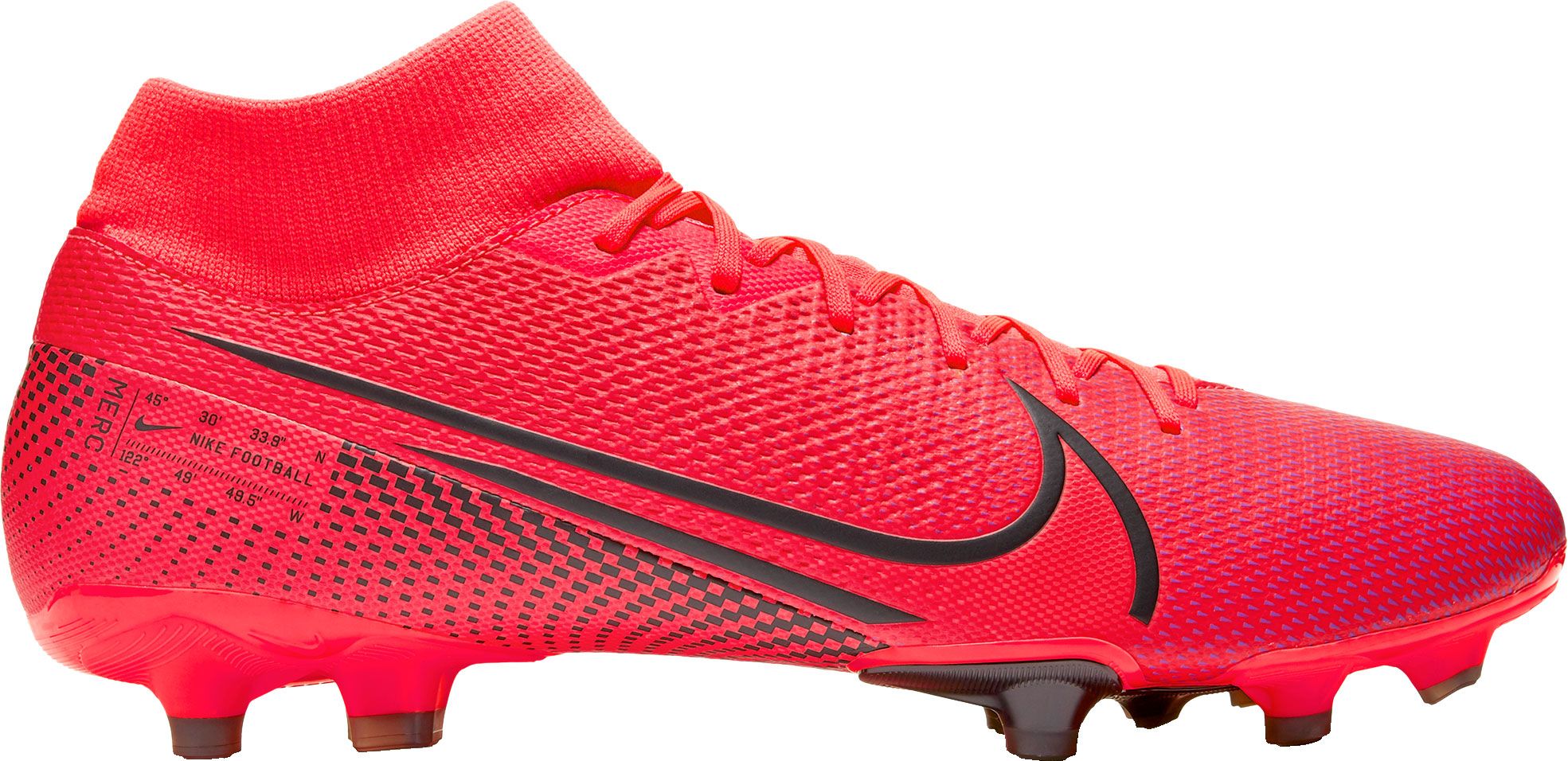 red and black nike cleats