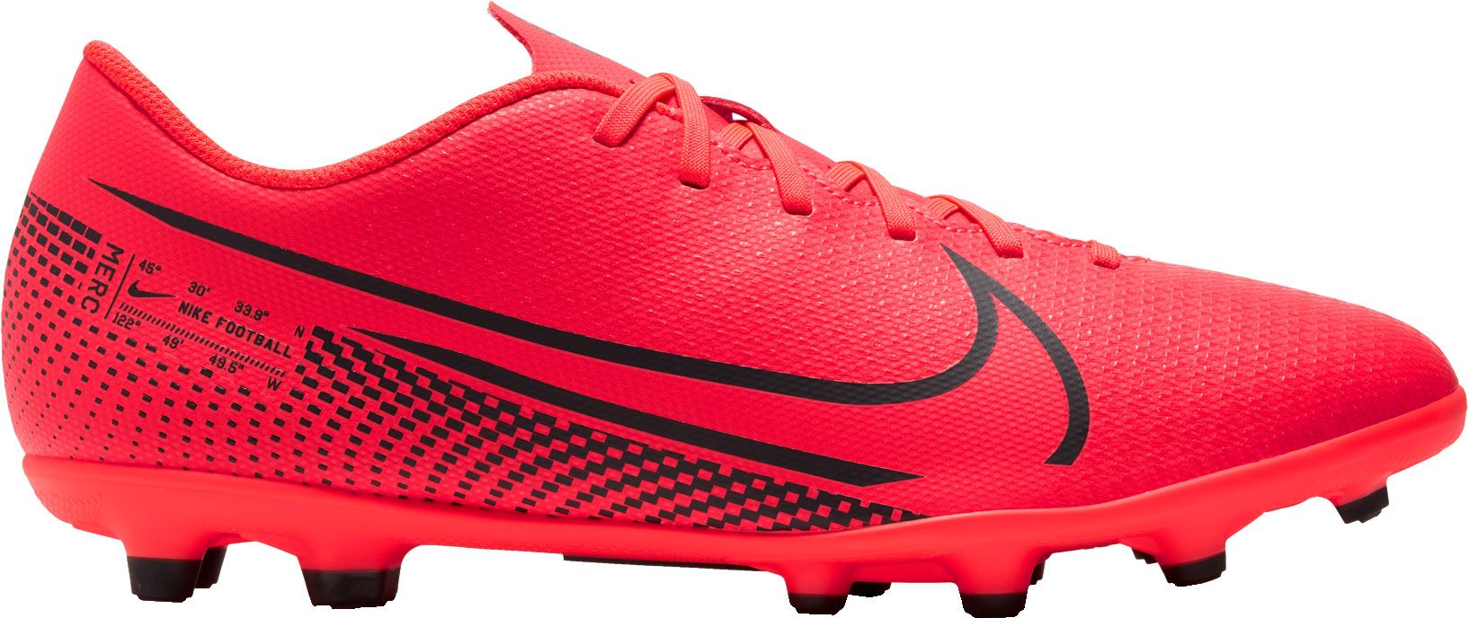 red soccer boots