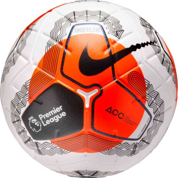 Incorrecto Estación Respetuoso del medio ambiente Nike Merlin Premier League Official Match Soccer Ball | Dick's Sporting  Goods