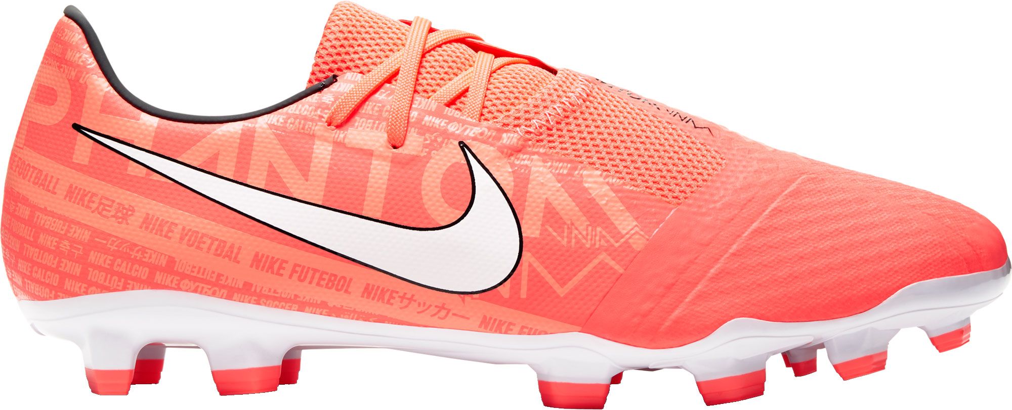 nike orange cleats soccer