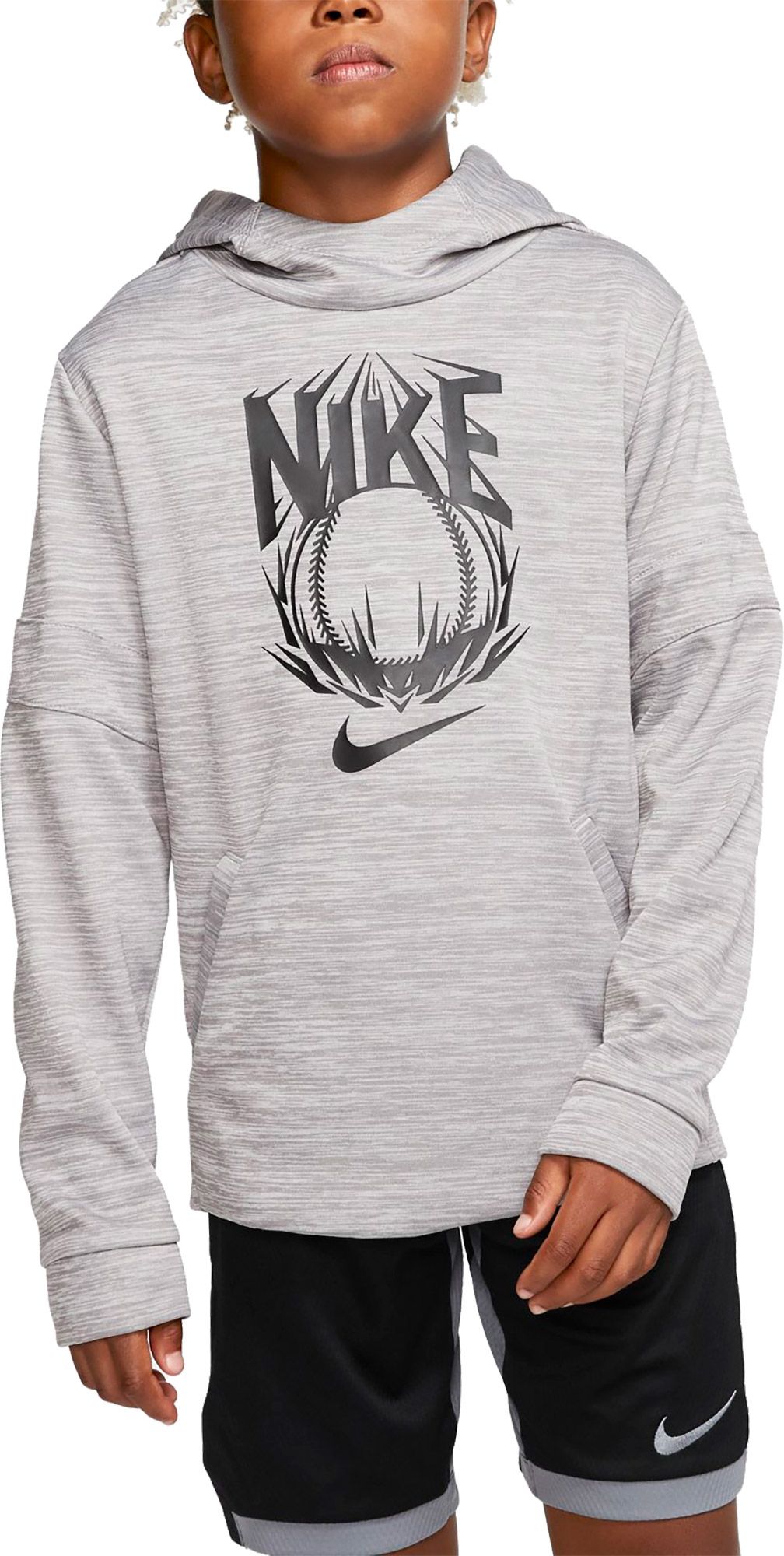 boys nike grey hoodie