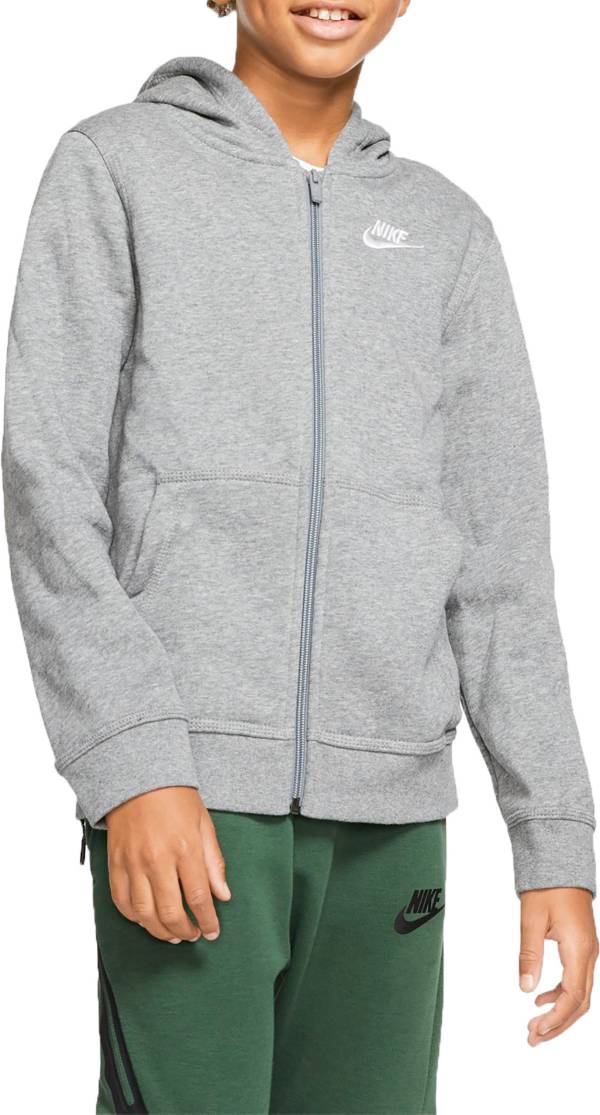 Nike Boys' Sportswear Club Cotton Full Zip Hoodie