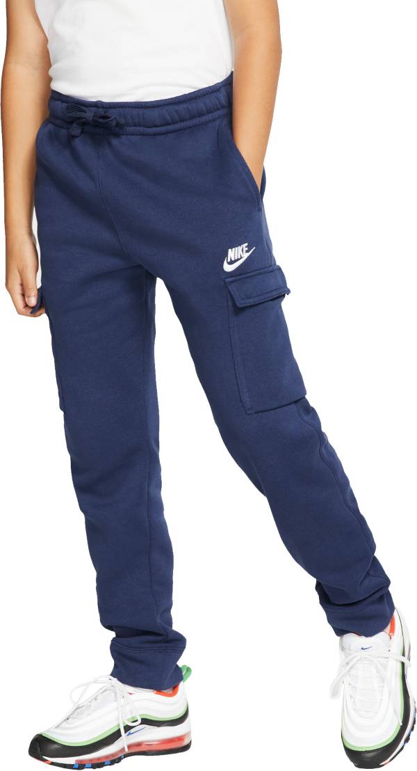 nike club fleece cuffed pants