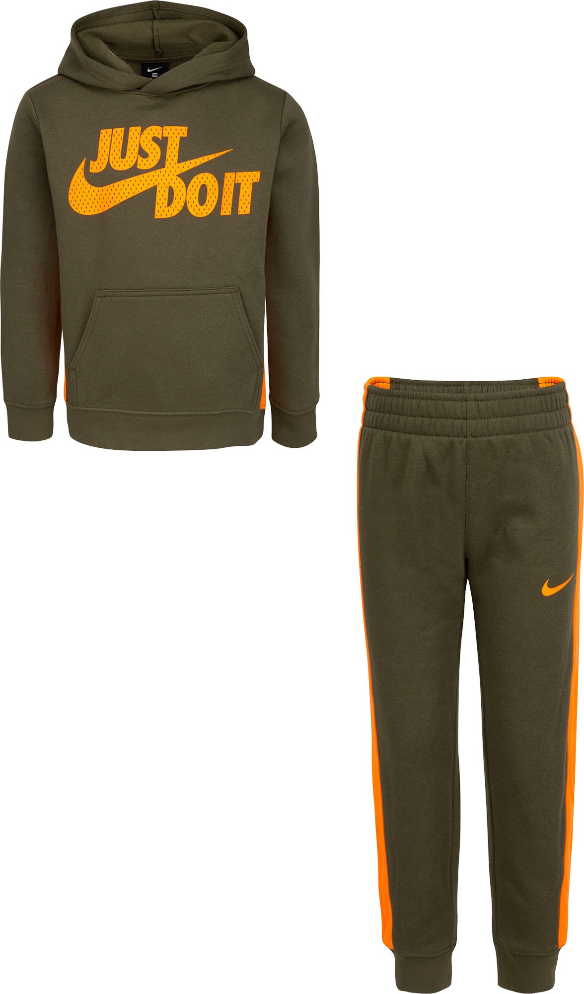 just do it hoodie orange