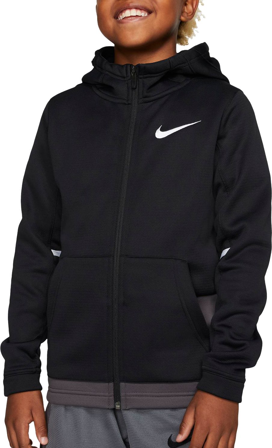 nike youth therma hoodie
