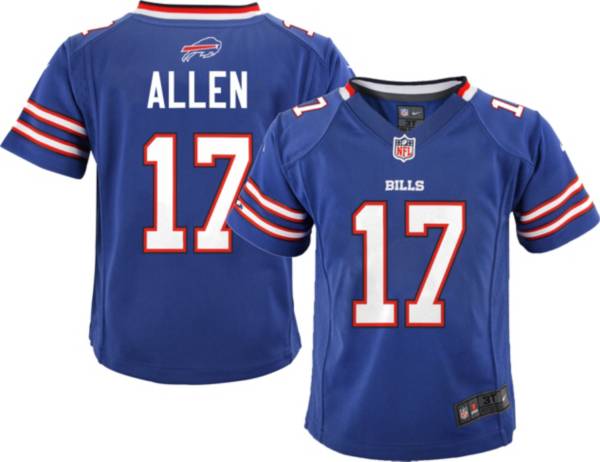 Nike Youth Buffalo Bills Josh Allen #17 White Alternate Game Jersey