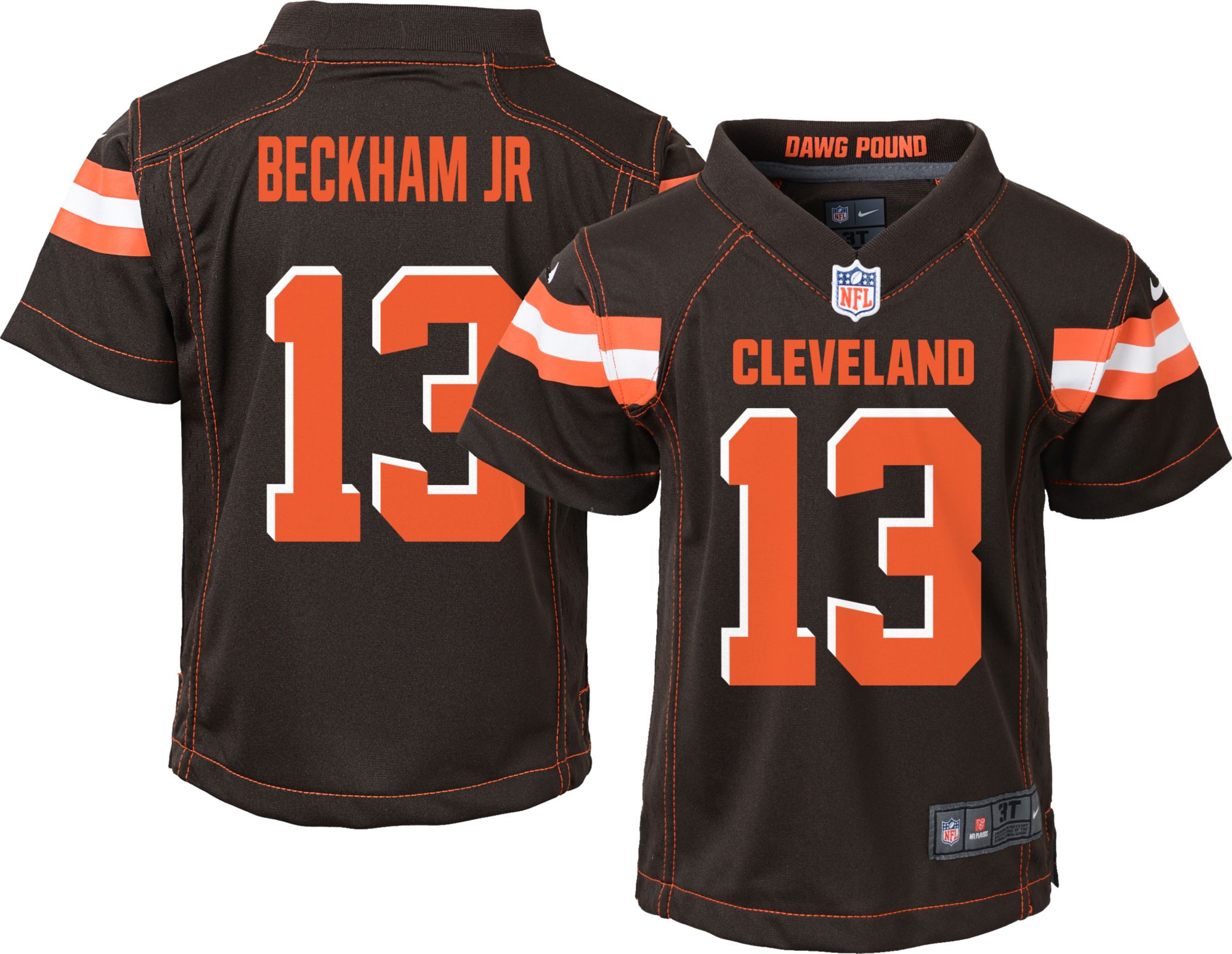 boys cleveland browns jersey