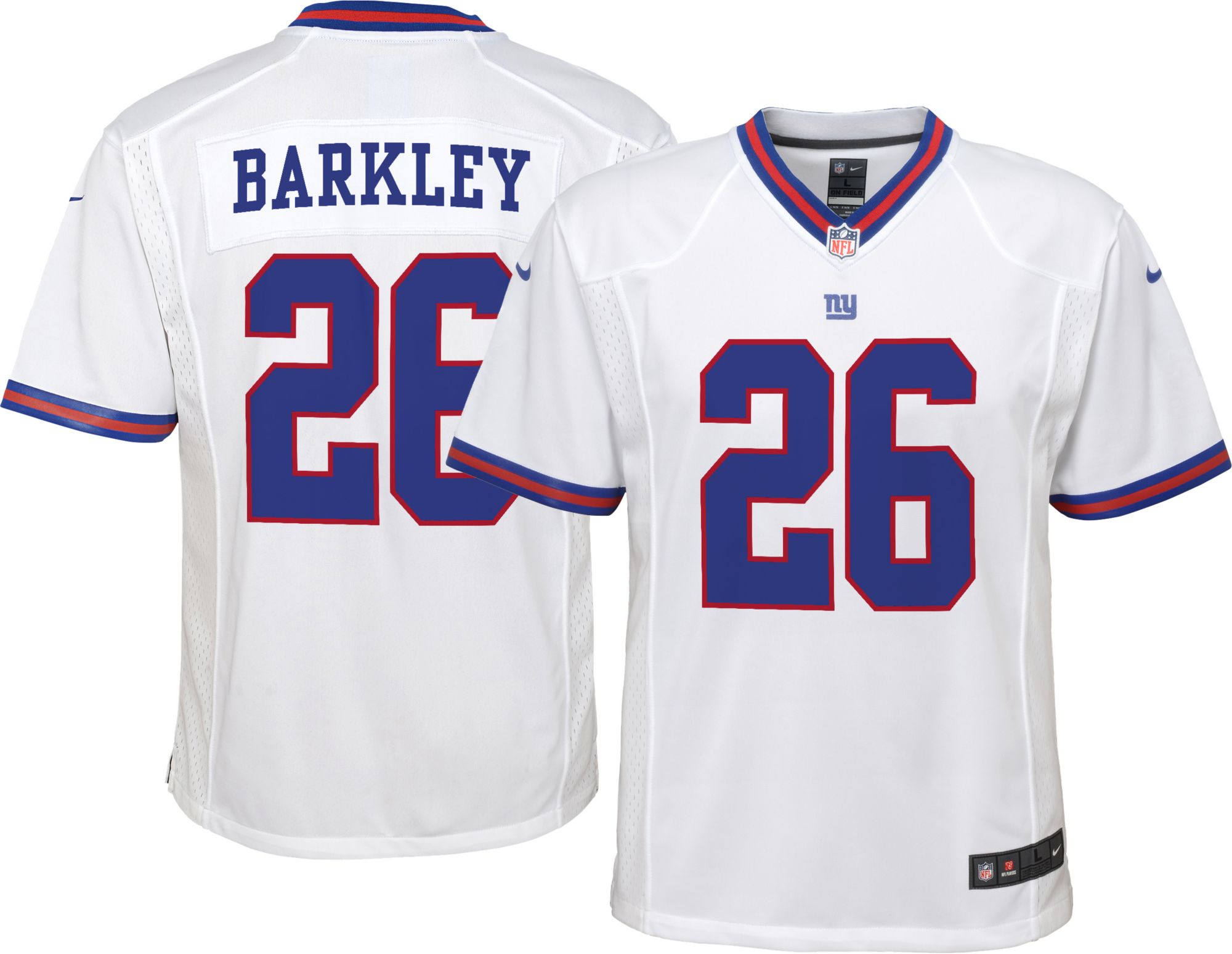 youth saquon barkley jersey