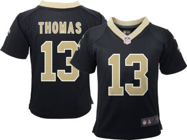 Nike Boys' New Orleans Saints Michael Thomas #13 Black Game Jersey