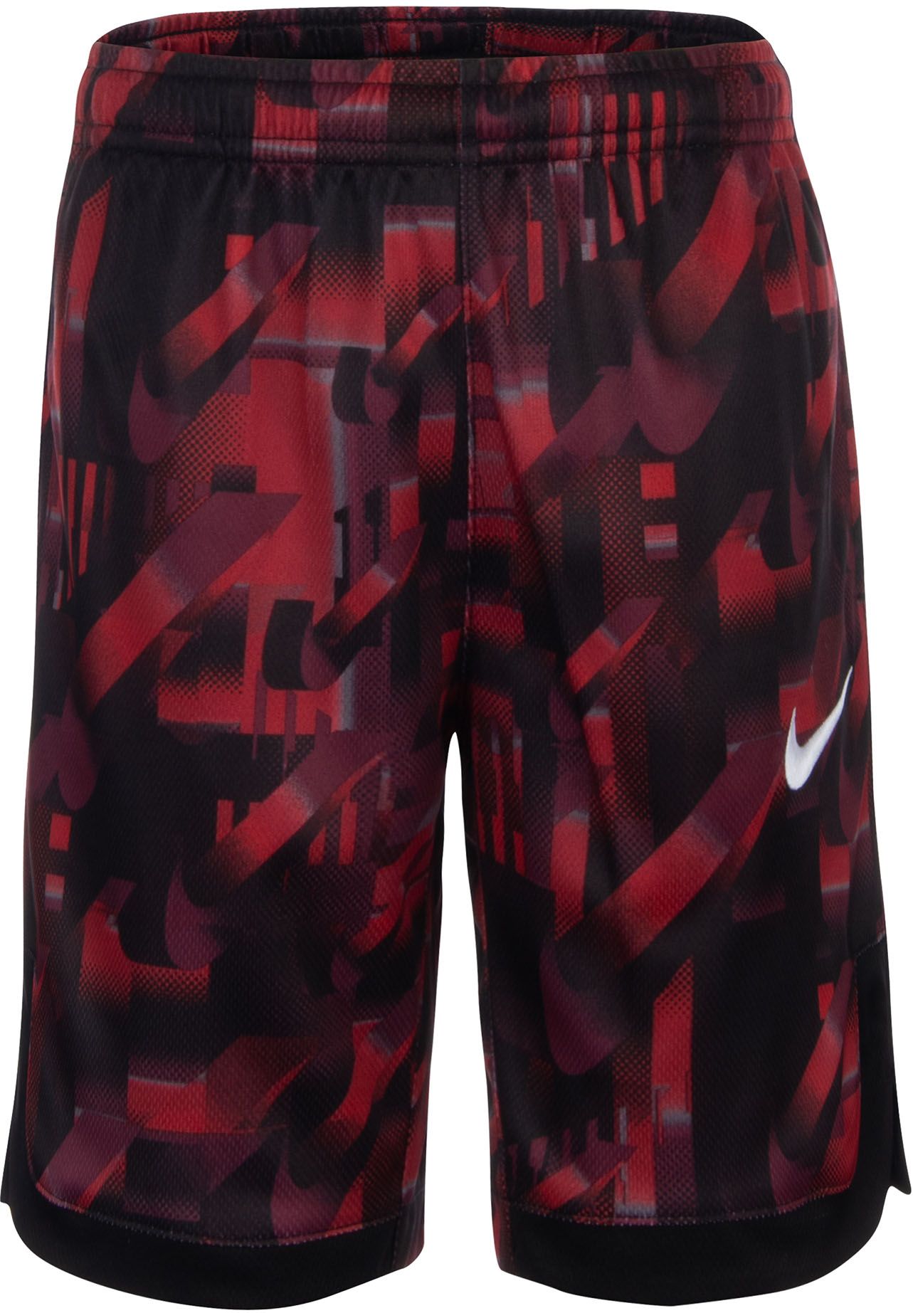 boys red basketball shorts