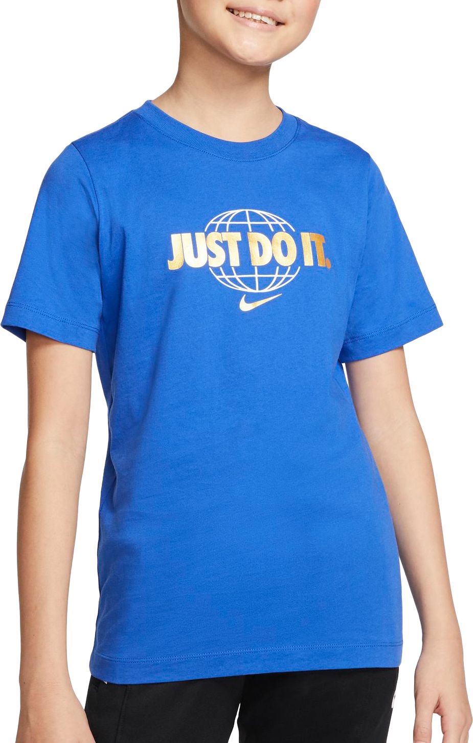 nike just do it collar t shirt