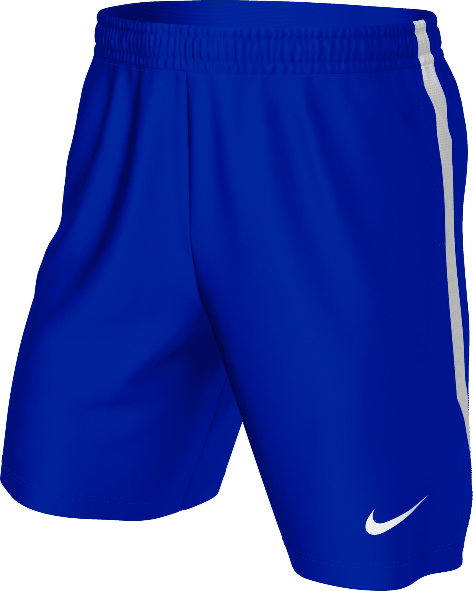 blue nike soccer shorts