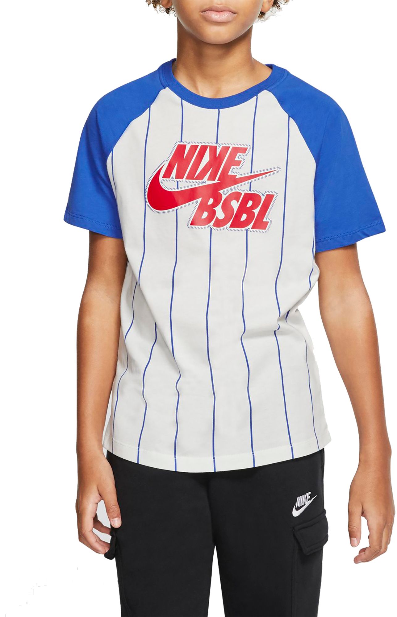 boys nike baseball shirt