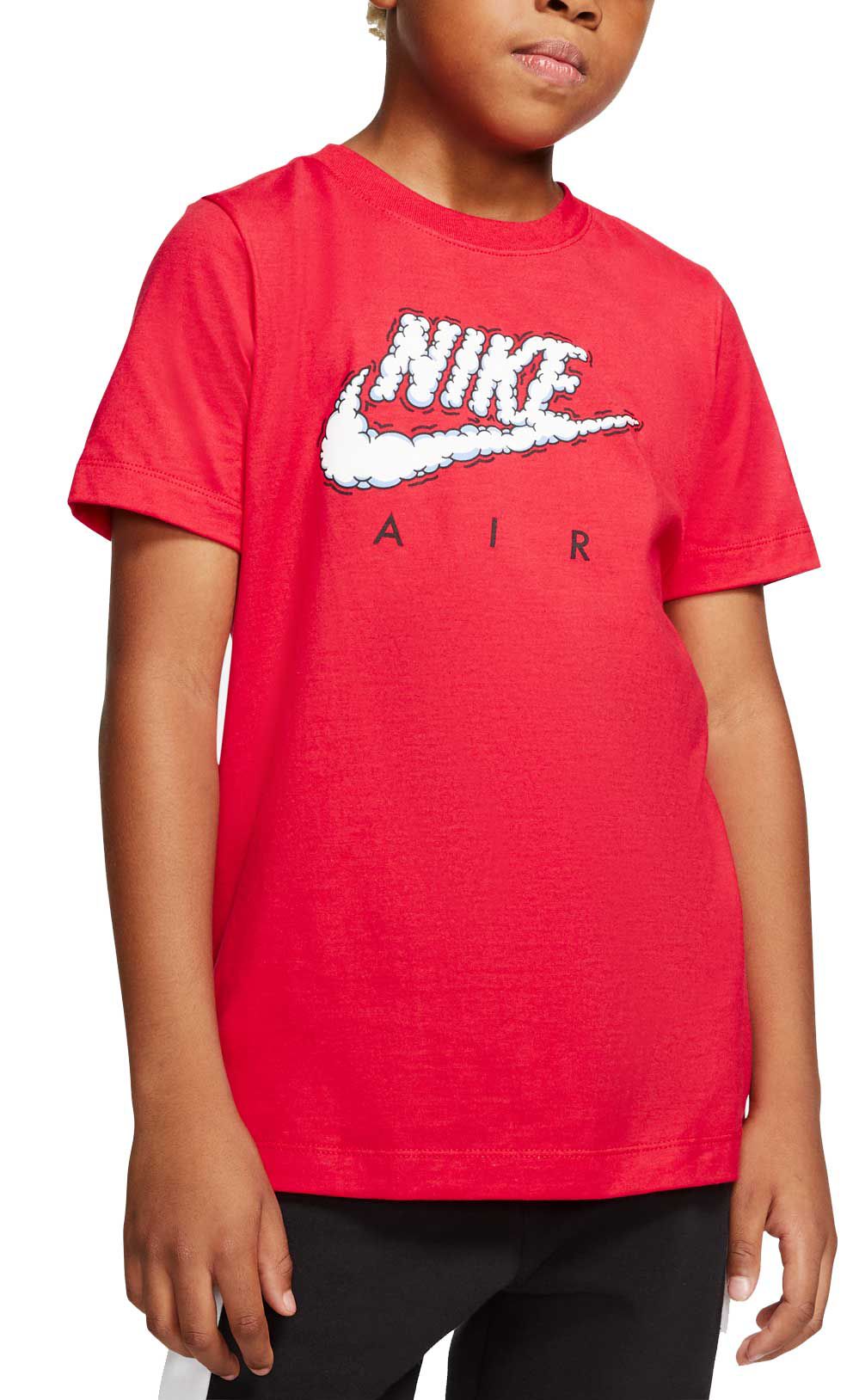 red nike t shirt