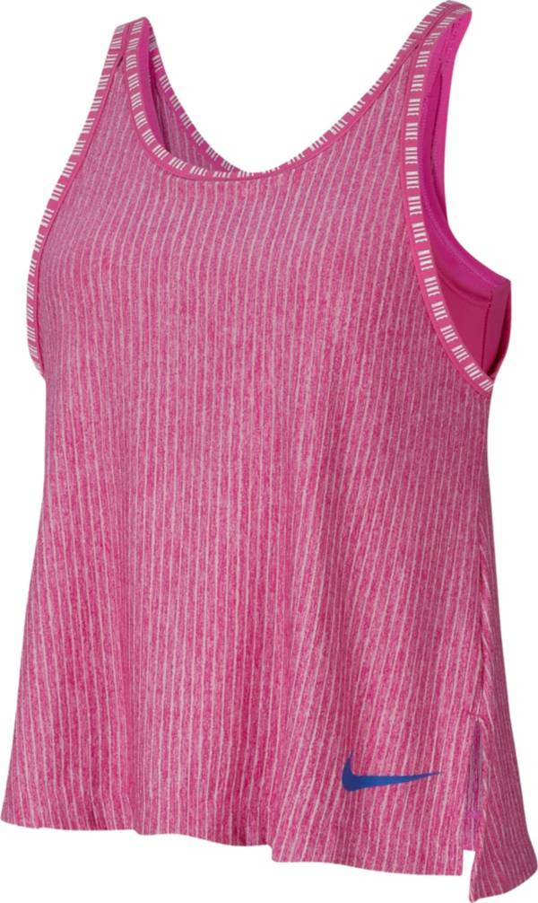 Nike Girls' 2-in-1 Dri-FIT Training Tank Top