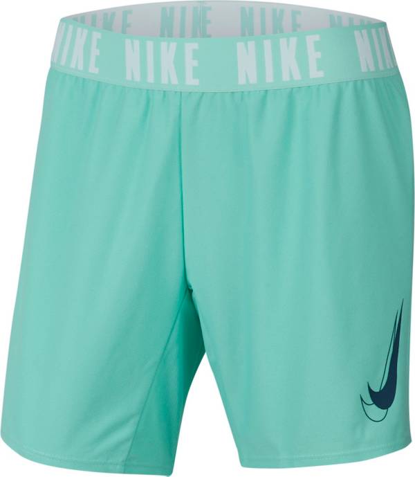 Nike Girls' Dri-FIT Graphic Training 6'' Shorts