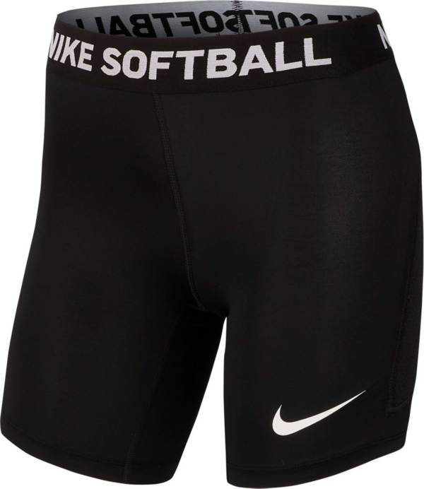 Nike Girls' Dri-FIT Softball Slider Shorts