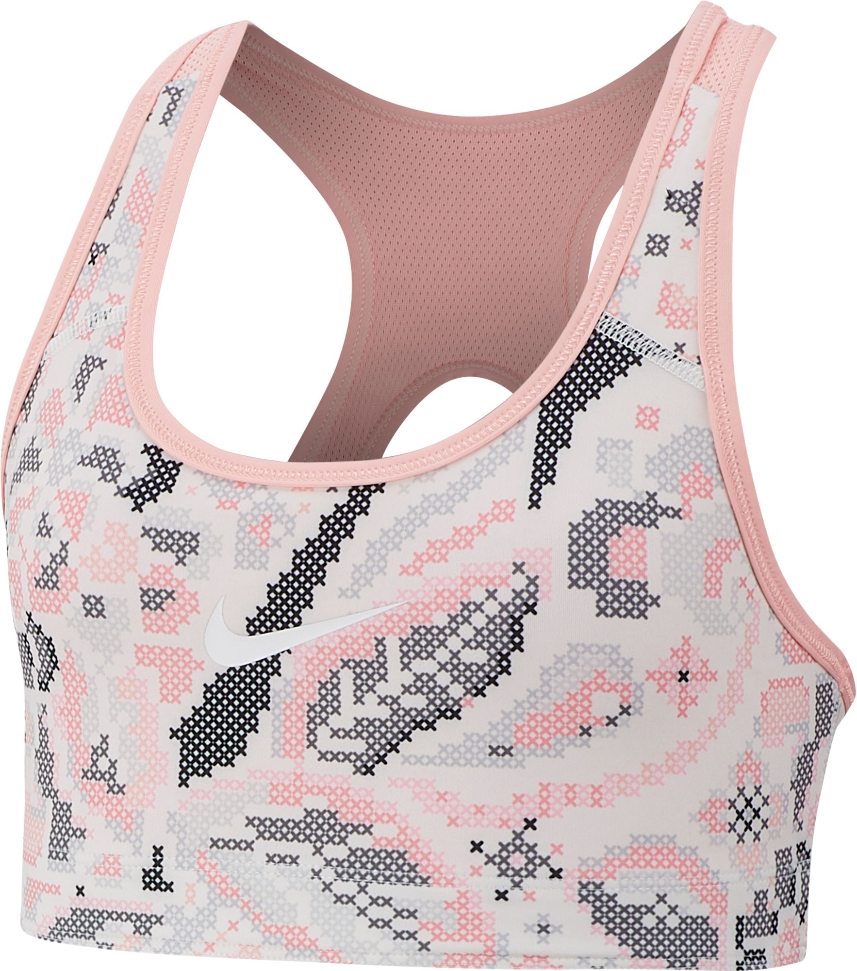 nike printed sports bra