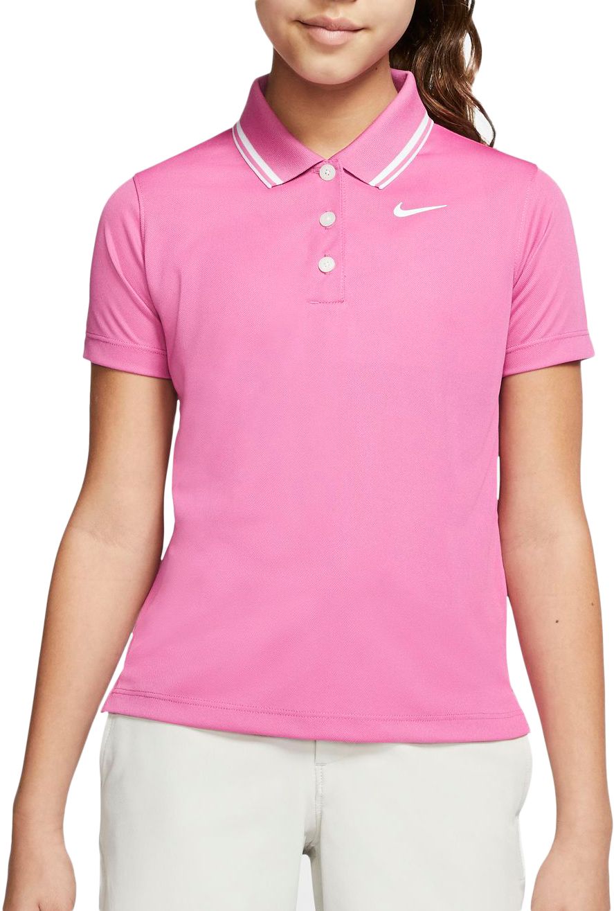 girls nike polo