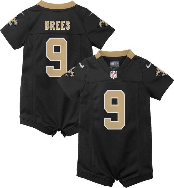 Nike Infant New Orleans Saints Drew Brees #9 Romper Jersey