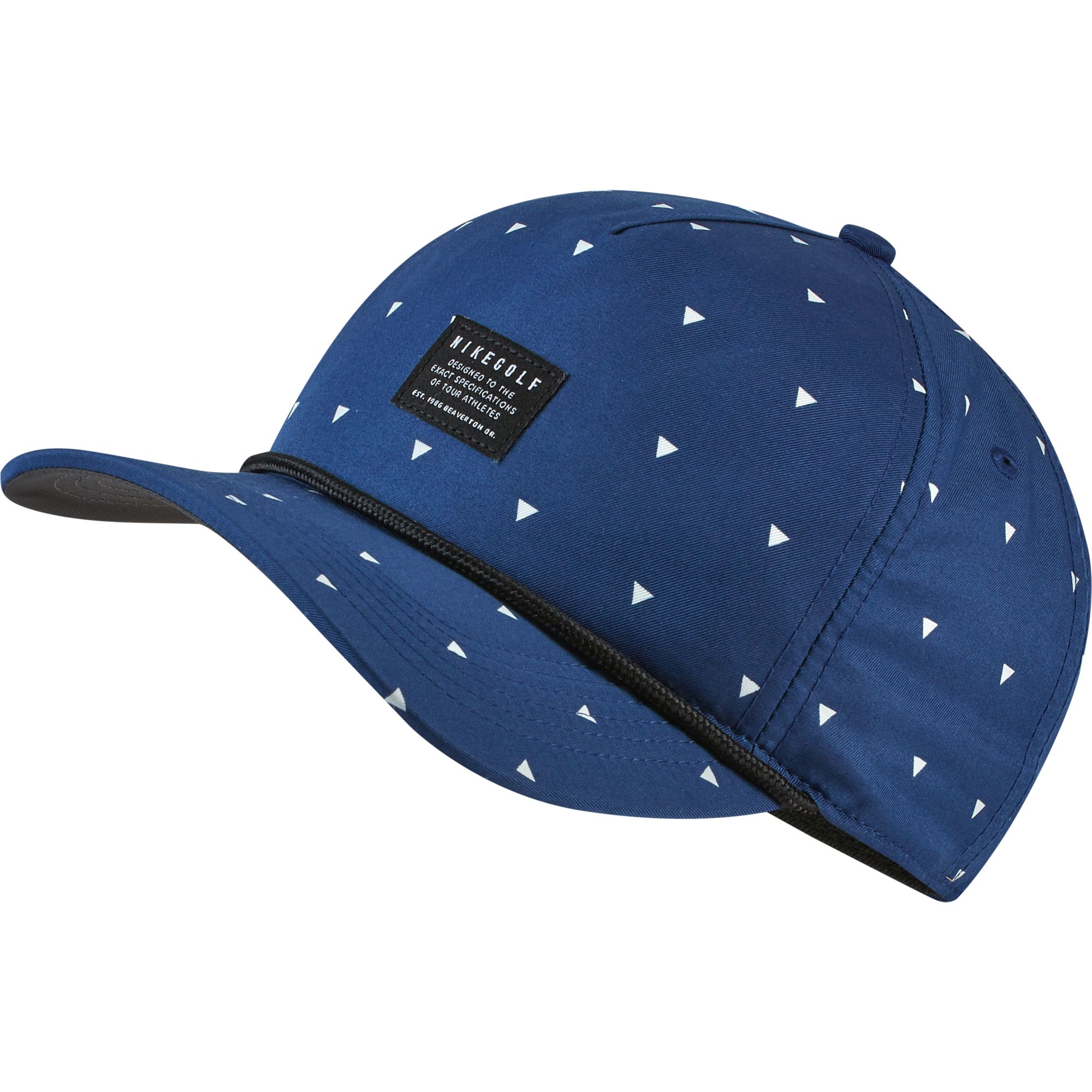 nike golf hat blue