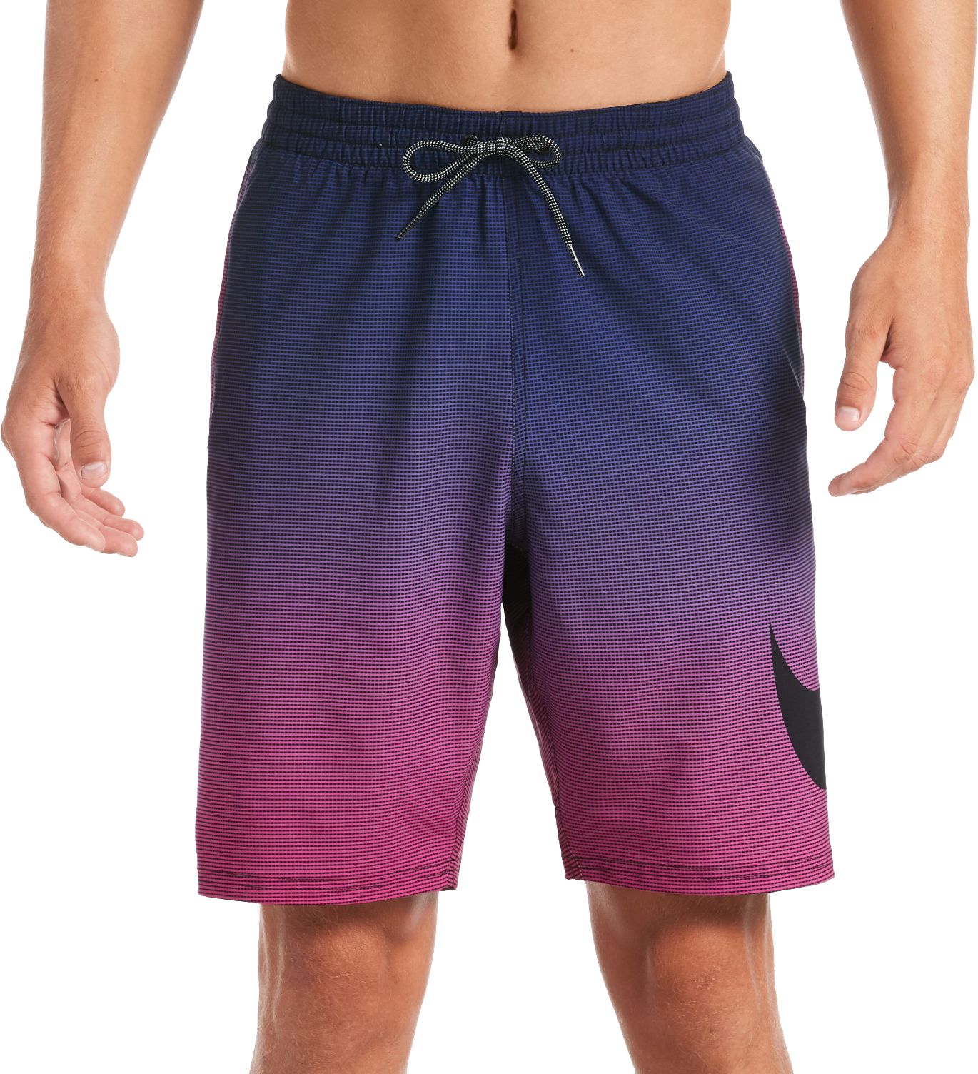 purple nike swim trunks