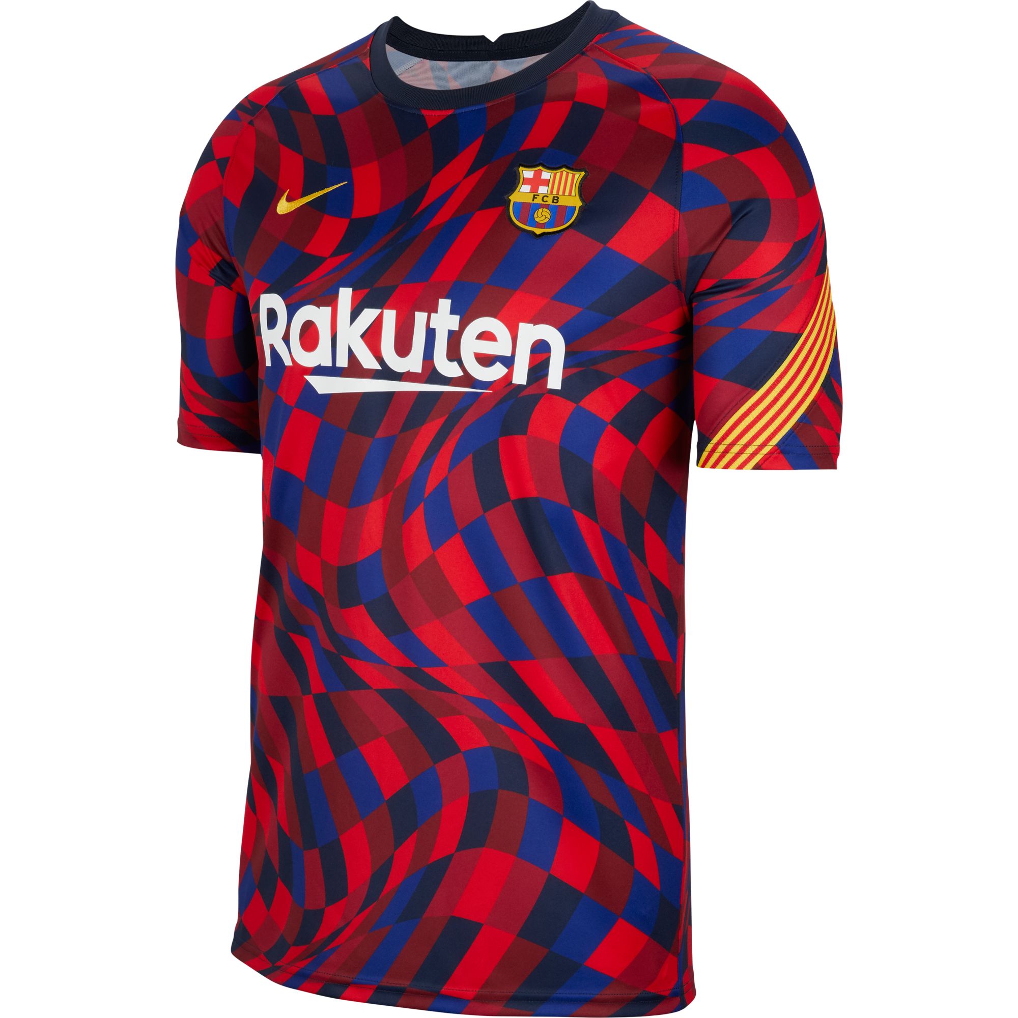 barca pre match jersey