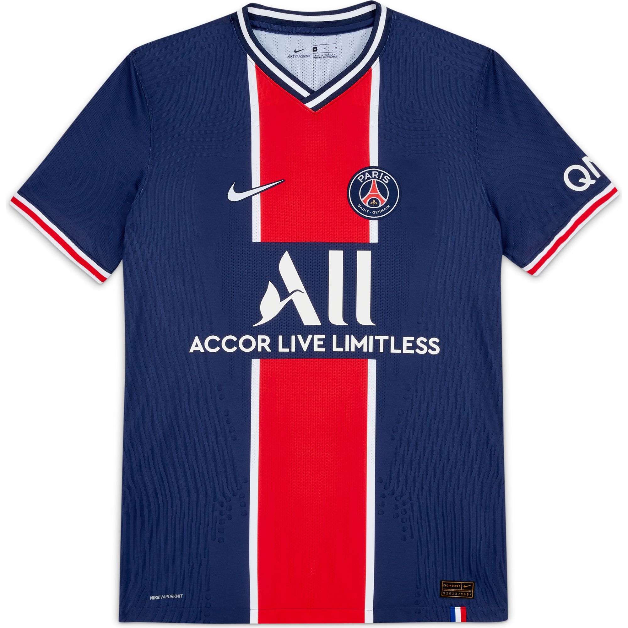 paris saint germain authentic jersey