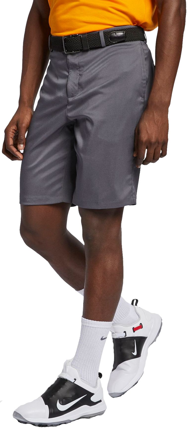 nike dri fit flat front shorts