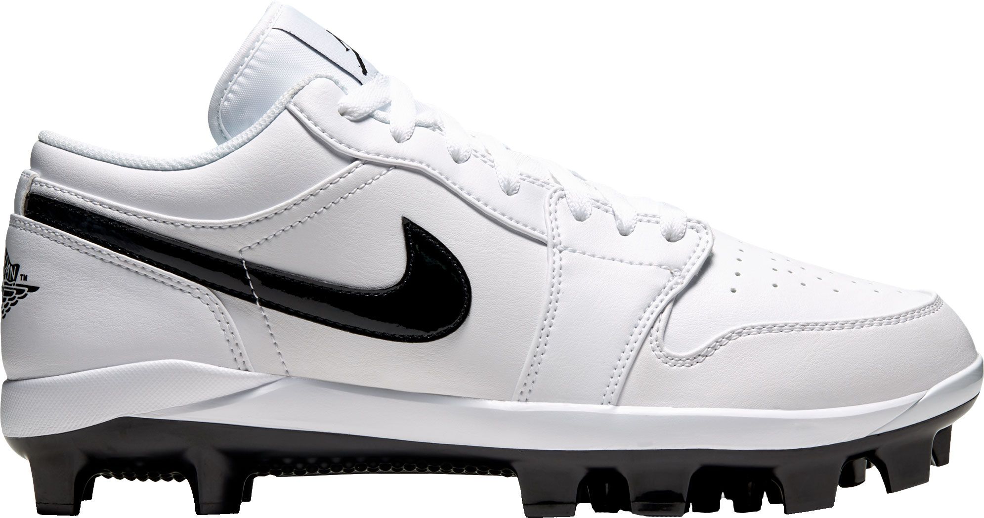 all white jordan cleats