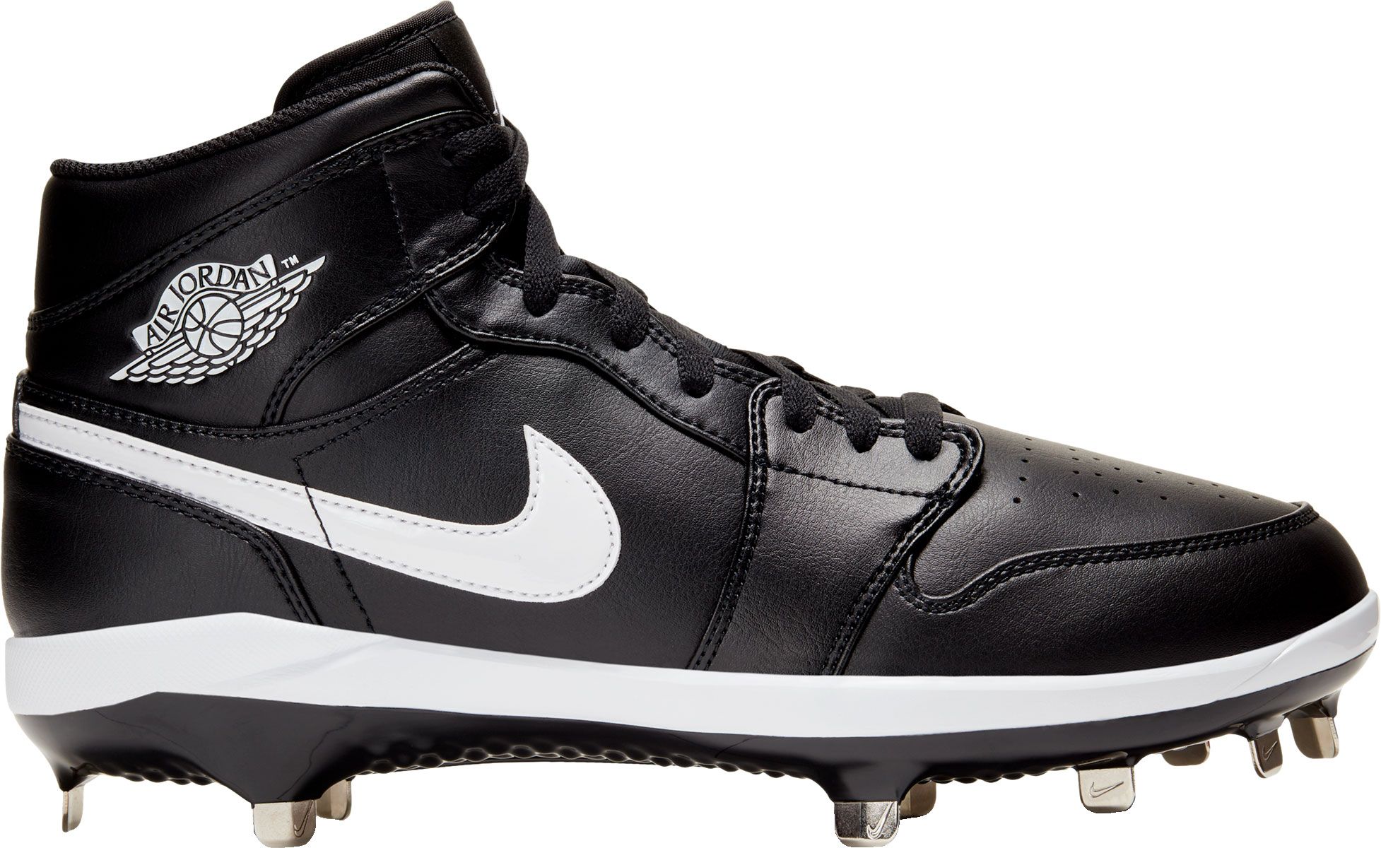 black and gold jordan cleats