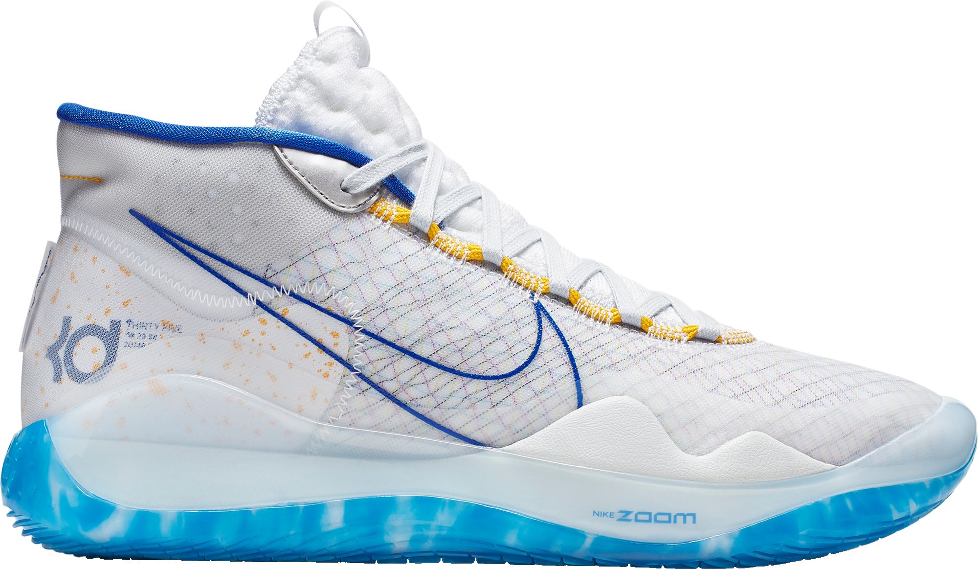 white kd 12 basketball shoes