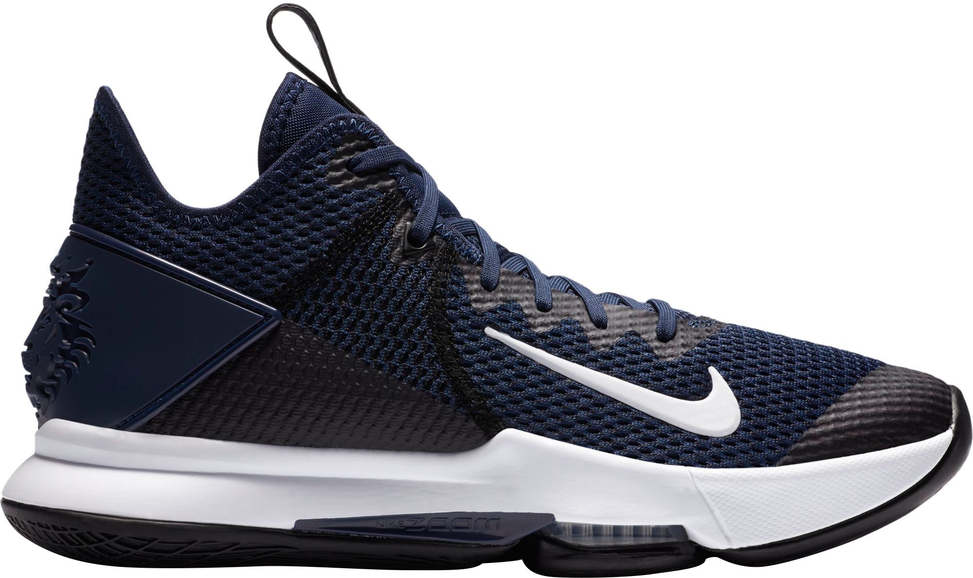 lebron shoes with lion on back