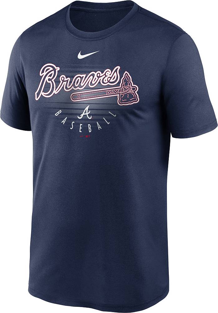 Nike MLB, Shirts, Nike Drifit Atlanta Braves Tshirt