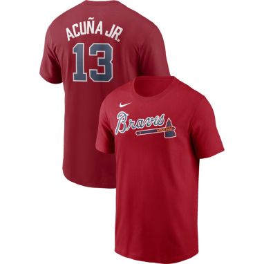 sorry, Nike Men's Atlanta Braves Ronald Acuna Jr. #13 Red T-Shirt is currently out of stock