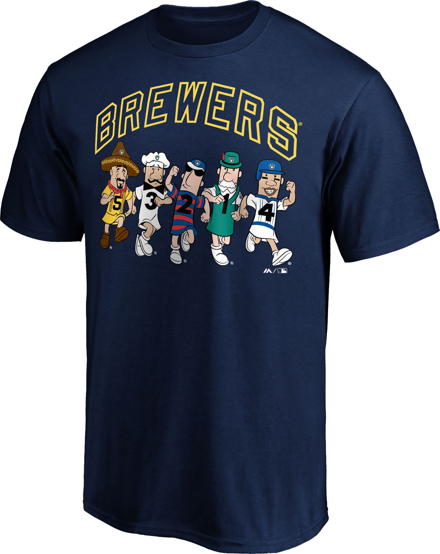 cheap milwaukee brewers t shirts